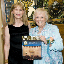 Deborah Tolmach Sugerman (left) and Etta Fay Orkin co-authored 125 Years of Adath Jeshurun Congregation: From Generation to Generation. (Photo: Jeffrey A Schmieg Photography)
