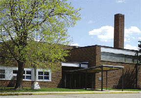 The former Bricelyn school building in Bricelyn, Minn., is now home to the Miryam Ghermezian Academy (MGA), a residential high school for at-risk Jewish girls. (Photo: Courtesy of Project Extreme)