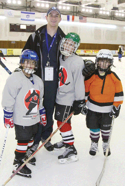 Hockey coach Jacob Mars is recruiting players from Minnesota to compete in the Israel Recreational Hockey Association tournament in Metulla in January 2010. (Photo: Courtesy of Jacob Mars)