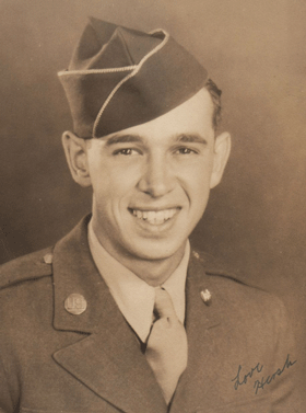 Harold “Hersh” Specktor’s U.S. Army photo, circa 1943.