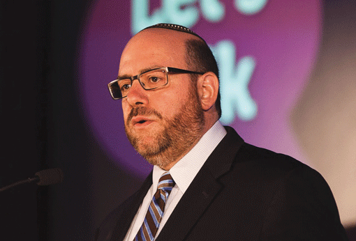 JTA/courtesy of Mike Diamond Photography Rabbi Steven Wernick, CEO of United Synagogue, calls for turning synagogues into communities