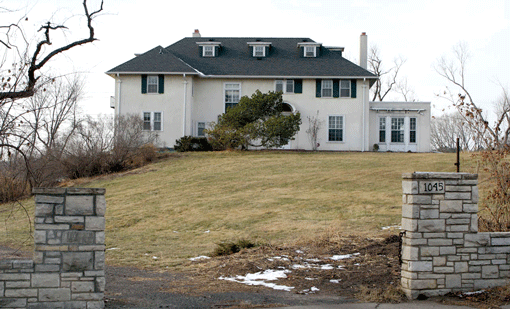 The home at 1045 Washburn Ave. N., originally built for Max J. Kaplan, is in the process of being restored by architect Alissa Pier and her family. (Photo: Courtesy of Alissa Pier)