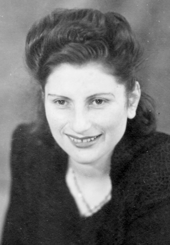Felicia Schulz, pictured after World War II.