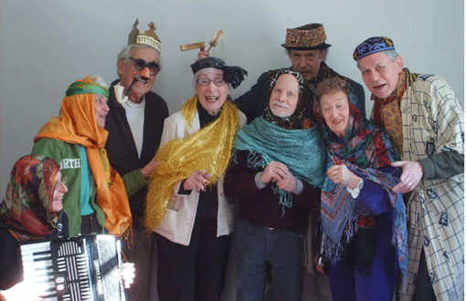 Members of the Minneapolis Yiddish Vinkl will present its annual skit, titled “Today Is Purim,” on March 9.