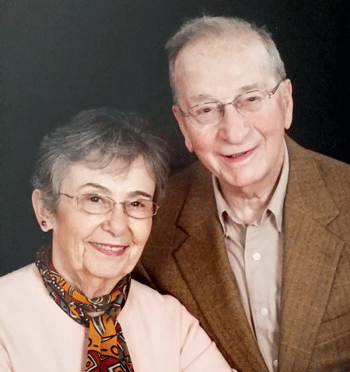 Fred and Judith Baron, both Holocaust survivors who met in Sweden after World War II, were married for 65 years. (Photo: Courtesy of Judith Baron)