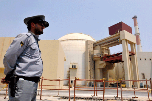 A view of the reactor at the Russian-built Bushehr nuclear power plant in southern Iran as the first fuel is loaded on Aug. 21, 2010. (Photo: IIPA via Getty Images)