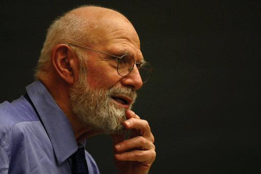 Dr. Oliver Sacks speaking at Columbia University in New York City on June 3, 2009. (Photo: Chris McGrath / Getty Images)