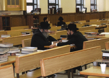 With the Hasidim on Christmas Eve