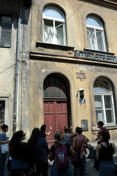 Kowea Itim le-Tora, a former Orthodox synagogue in the Kazimierz district of Krakow. (Photo: Courtesy of Taube Center for the Renewal of Jewish Life in Poland)
