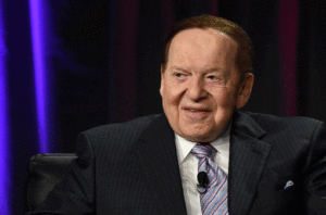 Sands Corp. Chairman and CEO Sheldon Adelson speaking at the Global Gaming Expo (G2E) 2014 at the Venetian Las Vegas in Las Vegas, Nev., on Oct. 1, 2014. (Photo: Ethan Miller / Getty Images)