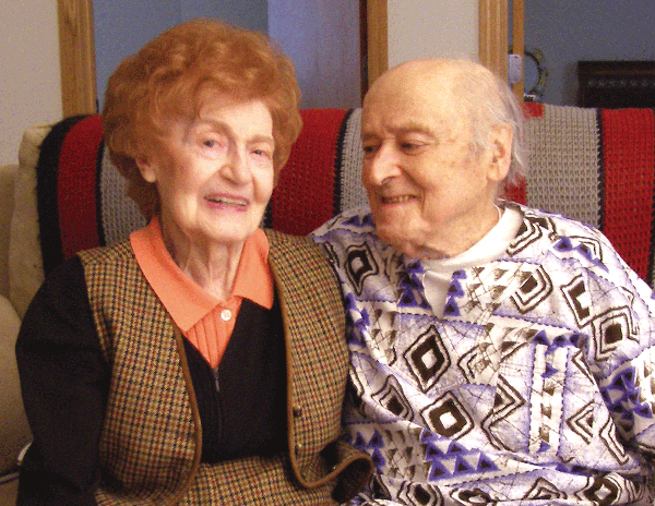 Sarah and Harry Shapiro will celebrate their 70th wedding anniversary on Nov. 8. (Photo: Erin Elliott Bryan)