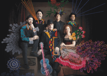 On trumpet, Frank London