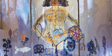 Artworks by Rachel Leah Cohn create a mood of tranquility